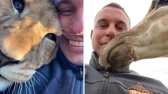 Смотритель зоопарка стал сенсацией в Instagram благодаря снимкам очаровательных животных, за которыми он присматривает