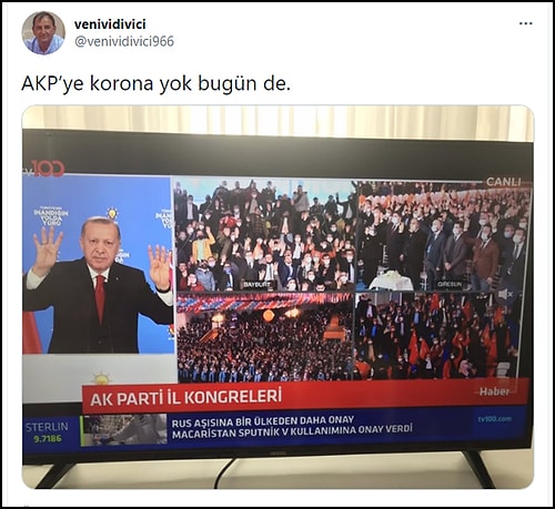 Salgının Unutulduğu AKP Kongrelerinde Konuşan Erdoğan: 'Çarşamba Günü Beni Mutlaka İzleyin'