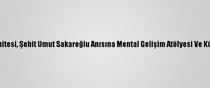 İgmd Kadın Komitesi, Şehit Umut Sakaroğlu Anısına Mental Gelişim Atölyesi Ve Kütüphane Kurdu