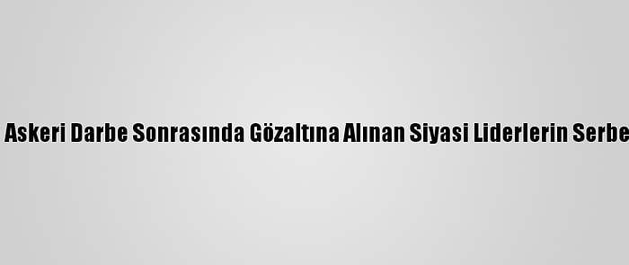 Papa'dan Myanmar'da Askeri Darbe Sonrasında Gözaltına Alınan Siyasi Liderlerin Serbest Bırakılması Çağrısı