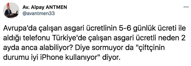 Bu sözleri haklı olarak zaten teknolojik ürünlere erişimin hükümet politikaları nedeniyle kısıtlandığı ülkemizde infial yarattı.