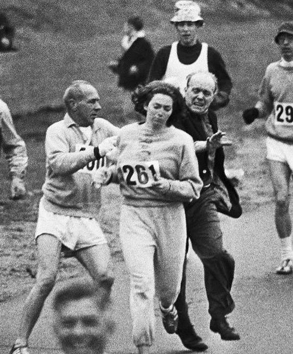 7. Kathrine Switzer Boston Maratonu'nu kendisine yapılan engellere rağmen tamamlayan ilk kadındır.