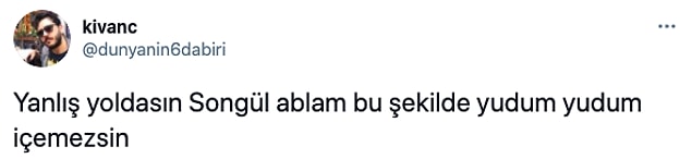 Duygu Özaslan o kadar anlattı nasıl su içileceğini bir de, ne kadar ayıp! 😂