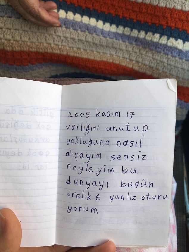 İnsanın ciğerine oturan bir not... Ah canım anneannem!