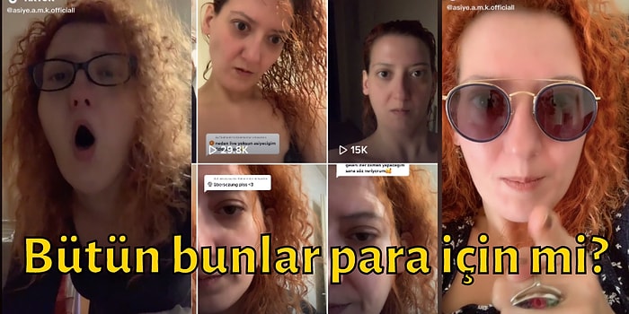 Çektiği Tuhaf ve Argo Dolu Videolarla Ne Yapmaya Çalıştığını Anlayamadığımız TikTok Kullanıcısı Kadın