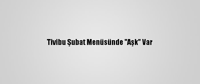 Tivibu Şubat Menüsünde "Aşk" Var