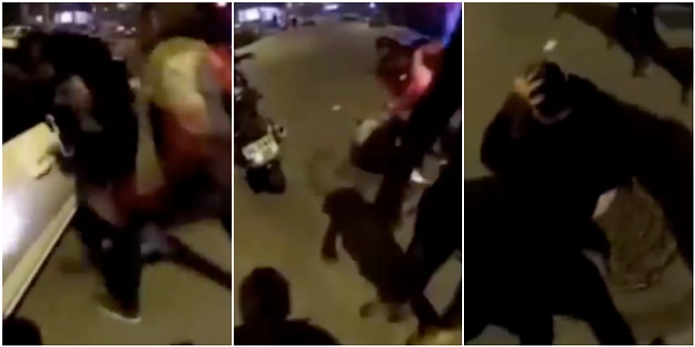 Bu Sefer Motorcu Terörü: Sinyal Vermeden Dönüş Yapan Sürücü Darp Edildi...