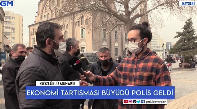 O vatandaş ayrıca Cumhurbaşkanı Recep Tayyip Erdoğan ile diğer vatandaşları aynı kefeye koymanın yanlış olduğunu söyledi.