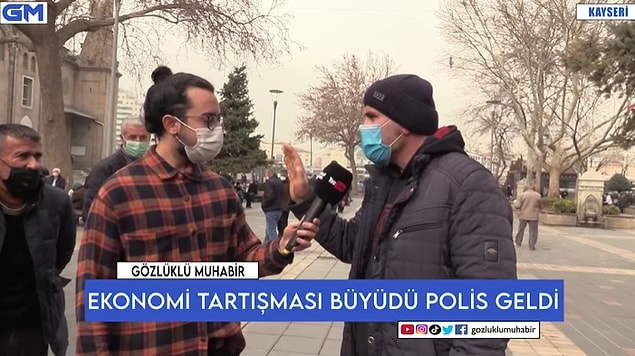 Röportajın devamında yine bir başka vatandaş da ekonominin iyi olduğunu dile getirdi.