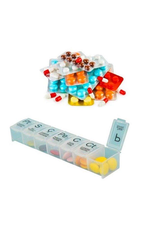 15. Düzenli kullandığınız ilaçlar varsa hepsini kutuyla almak yerine bu kutuları kullanabilirsiniz.