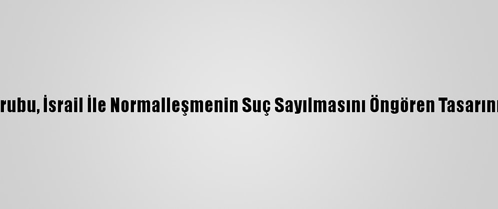 Irak'ta Sadr'ın Meclis Grubu, İsrail İle Normalleşmenin Suç Sayılmasını Öngören Tasarının Yasalaşmasını İstedi