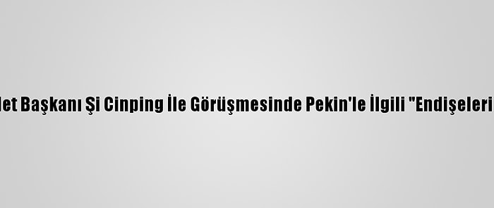 Biden, Çin Devlet Başkanı Şi Cinping İle Görüşmesinde Pekin'le İlgili "Endişelerini" Dile Getirdi