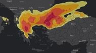 İstanbul'a Peş Peşe Uyarılar... Yoğun Kar Yağışının Haritası Paylaşıldı