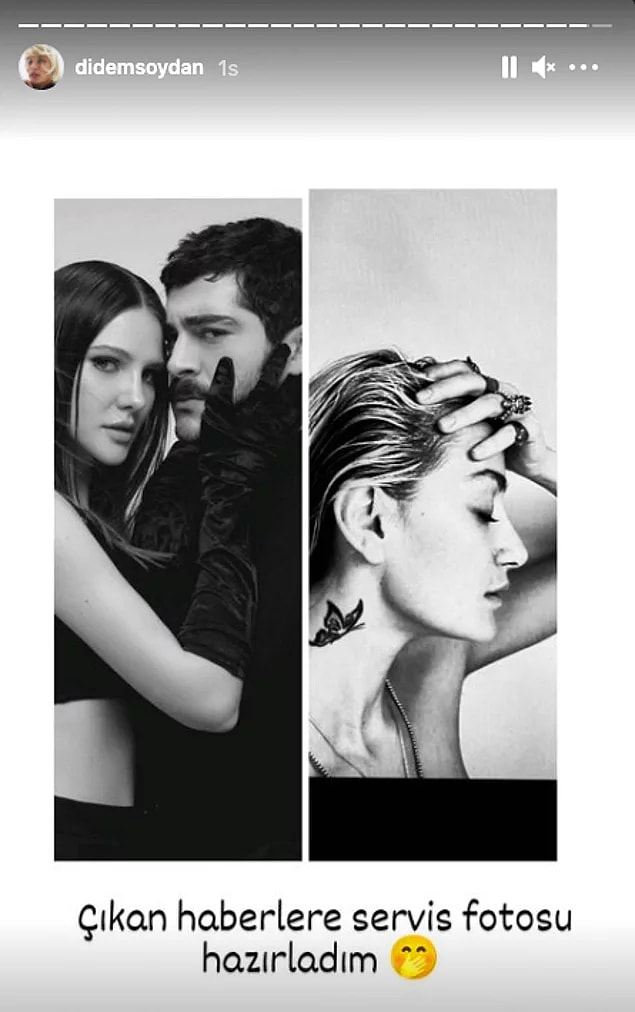 1. Burak Deniz ile Alina Boz'un samimi fotoğraf çekimini kıskandığı iddia edilen Didem Soydan çıkan haberlere tepki gösterdi.
