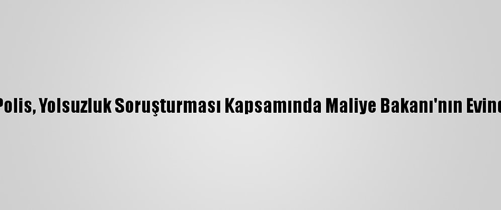 Avusturya'da Polis, Yolsuzluk Soruşturması Kapsamında Maliye Bakanı'nın Evinde Arama Yaptı