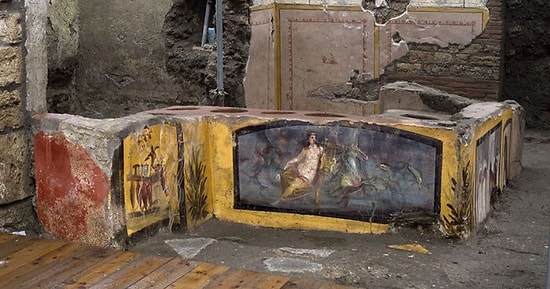 В Помпеях обнаружены останки заведения "быстрого питания", которое действовало в I веке нашей эры