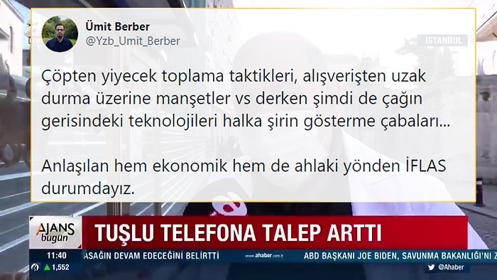 'Aç Kalmak Ömrü Uzatıyor' Diyen A Haber'den Tuşlu Telefona Övgü: Talep Arttı, Yok Satıyor