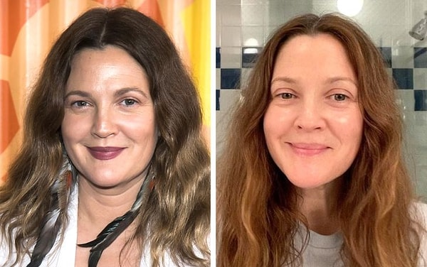 4. Дрю Бэрримор в этом же списке, 45 лет