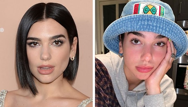 10. Популярная певица Дуа Липа в 25 лет