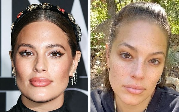 13. Эшли Грэм в двух образах в 33