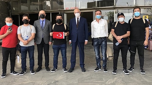 Nijerya'da Serbest Bırakılan Türk Gemiciler Abuja Büyükelçiliğinde