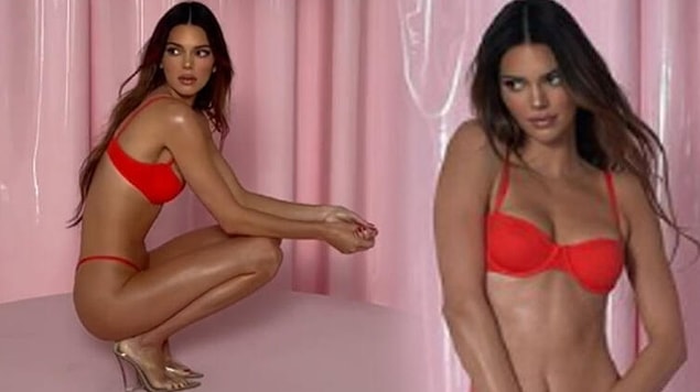 Kendall Jenner'dan Çok Konuşulan Pozlar!