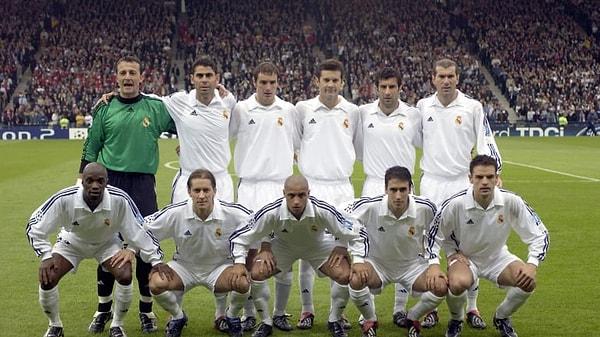1. 2001 - 2002 Real Madrid