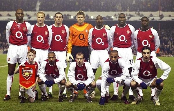 4. 2003 - 2004 Arsenal