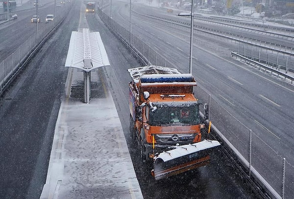 İstanbul'da Kar Yağışı