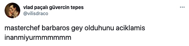 Bu yazısının ardından sosyal medyanın gündemine oturan Barbaros, insanları ikiye böldü.