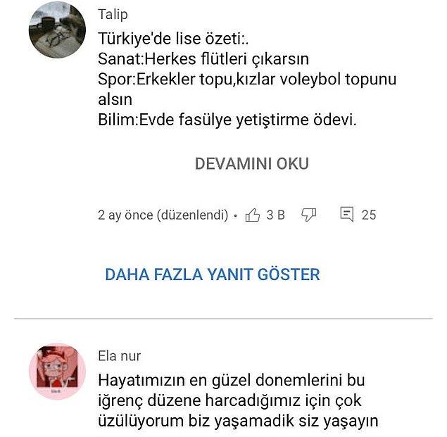 1 yıldan uzun süredir yayında olan videoya halen bu tür yorumlar gelmesi Nil Sani'yi de etkilemiş olacak ki, sonunda videoyu Türkiye'den erişime kapattı.