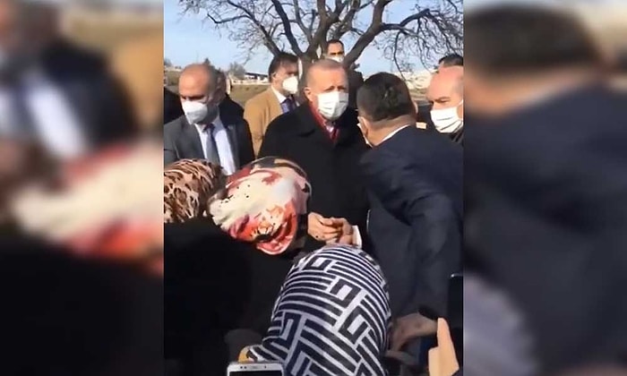 Erdoğan'a 'Açım' Diye Seslenen Kadın: 'Allah Cumhurbaşkanımızdan Razı Olsun, Aç Değilim Açıkta Değilim'