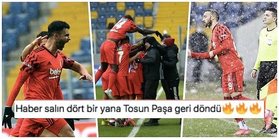 Kartal Hata Yapmadı! Cenk Tosun'un Golleriyle Geri Döndüğü Maçta Beşiktaş, Gençlerbirliği'ni Devirdi