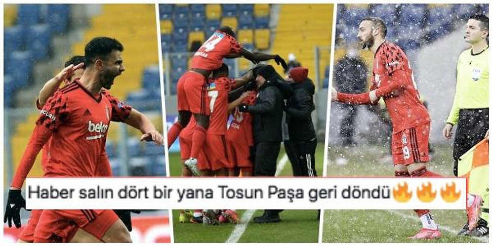 Kartal Hata Yapmadı! Cenk Tosun'un Golleriyle Geri Döndüğü Maçta Beşiktaş, Gençlerbirliği'ni Devirdi