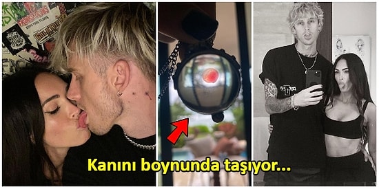 Megan Fox ve Rock Yıldızı Sevgilisi Machine Gun Kelly'nin "Nasip Etme" Dedirten Hareketlerle Dolu İlişkisi