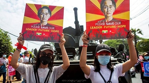 Myanmar Ordusu, Darbe Karşıtlarının 20 Yıl Hapis Cezasına Çarptırılacağını Duyurdu