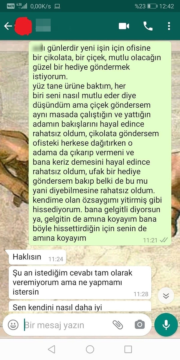 Şimdi göreceğiniz de bir intikam hikayesi. Ekşi Sözlük'te "tanriyi aforoz eden adam" kullanıcı adıyla yazan kişi, aldatıldıktan sonra yaşananları şu şekilde yayınladı.