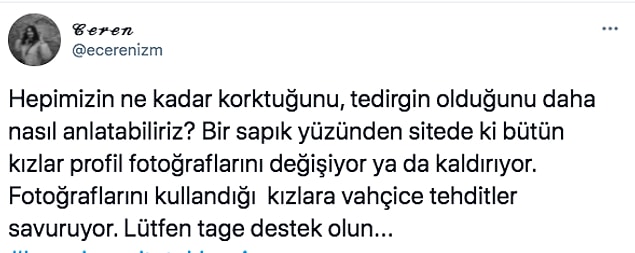 Yine Twitter'dan adalet aradığımız bir gün. Bakalım bu herife nasıl bir yaptırım uygulanacak... Merakla bekliyoruz!