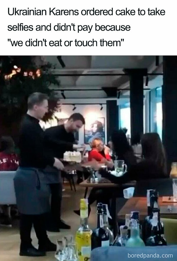 20. Инфлюенсеры заказали кучу еды, чтобы пофоткаться с ней, и ни копейки не заплатили, ибо они ее не кушали