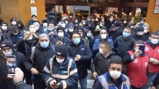 Talepleri Karşılanmayan Kadıköy Belediyesi İşçileri Greve Başladı