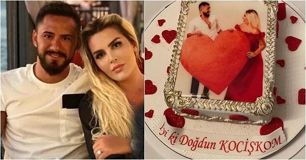 3. Sosyal medya fenomeni Selin Ciğerci, kocişkosu Gökhan Çıra'nın doğum günü için pasta yaptırdı!