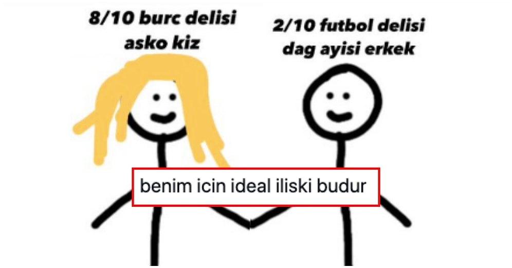Hayallerindeki İdeal İlişkinin Kadın ve Erkek Rollerini Sıralayan Kişilerden Cuk Oturan Tespitler