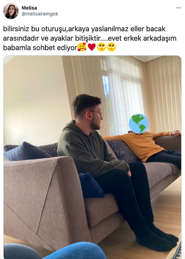 1. Twitter'dan Melisa da erkek arkadaşının babasıyla tanıştığı o anları paylaştı 👇