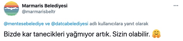 Marmaris Belediyesi’nin bunun üzerine şu yanıtı verdi 👇