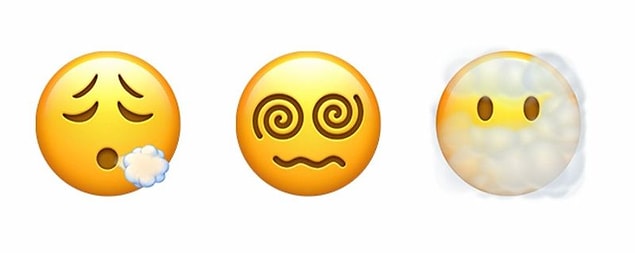 Güncellemeyle beraber "Nefes Veren Yüz", "Spiral Gözlü Yüz" ve "Bulutlu Yüz" gibi yeni ifadeler de geliyor.