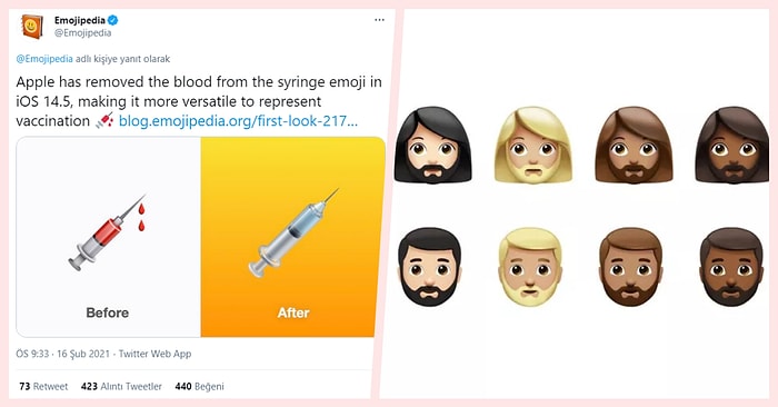 Sakallı Kadın Emojisinden, Ateşli Kalplere! Apple Yeni Güncelleme ile Gelecek Olan Emojileri Tanıttı