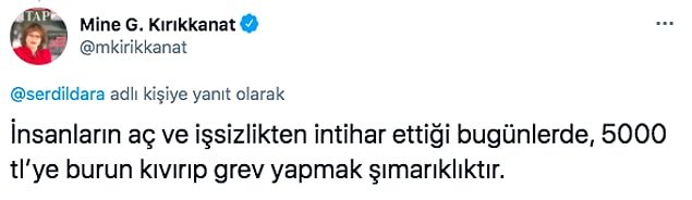 Belediye Başkanı Odabaşı'nın açıklamasının ardından 5 bin TL'lik zammı kabul etmediği için anlaşma sağlanamadığı söylenen işçiler şımarıklıkla suçlandı.