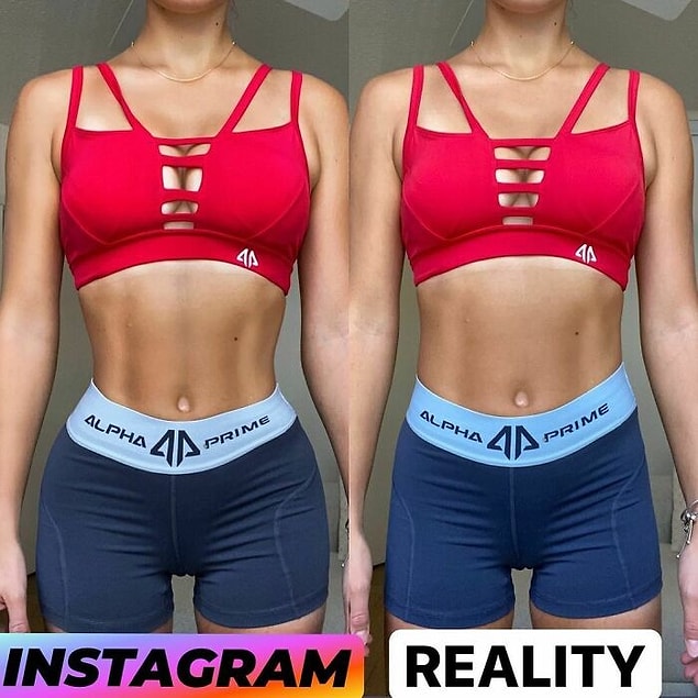 41. "Instagram vs gerçek. Her şey sosyal medyada gözüktüğü gibi değil..."