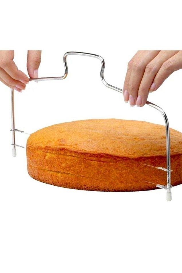 10. El becerin yoksa bu pasta kesme testeresini alman işine yarayacak.