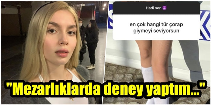 Instagram'dan Soru-Cevap Yapan Aleyna Tilki, Ölüm Hakkında Düşündükleriyle Herkesi Afallattı